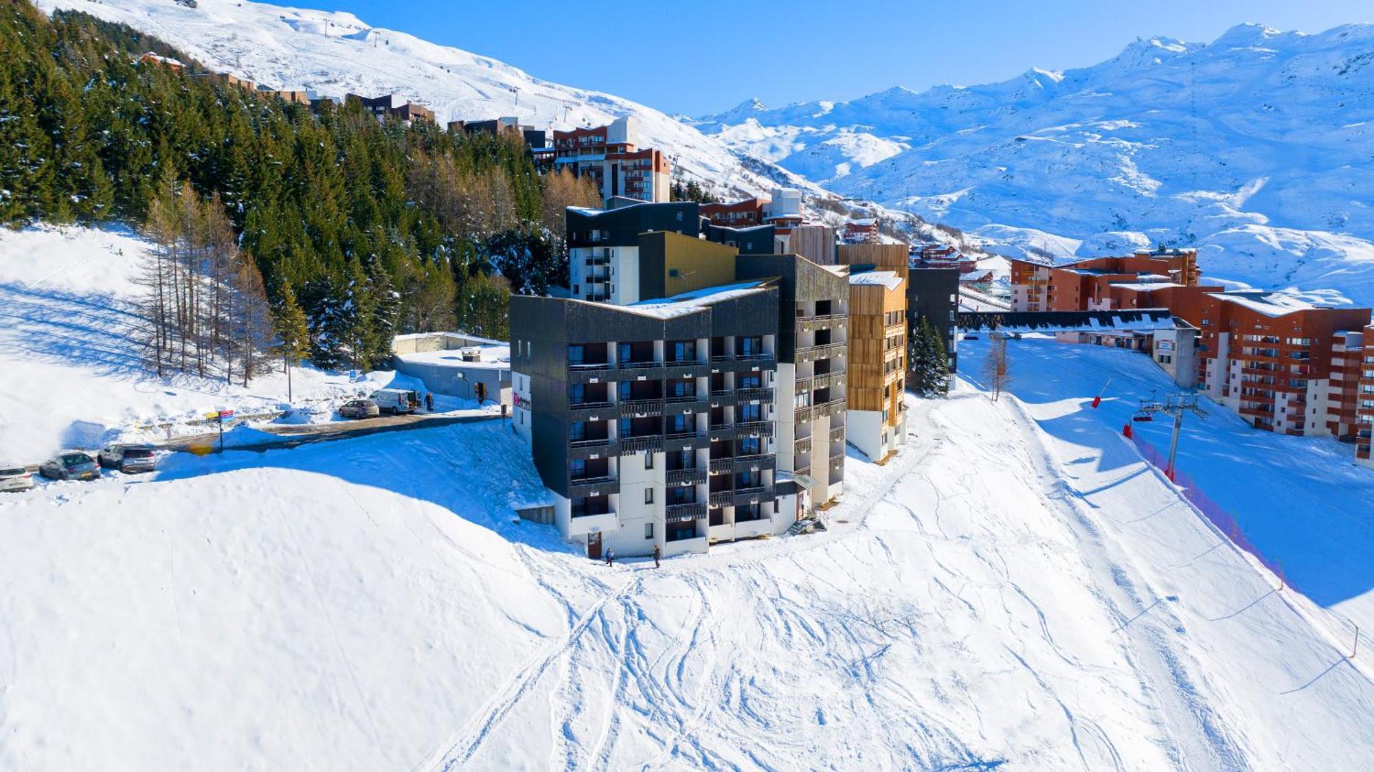 Azureva Les Menuires Aparthotel Saint-Martin-de-Belleville Kültér fotó