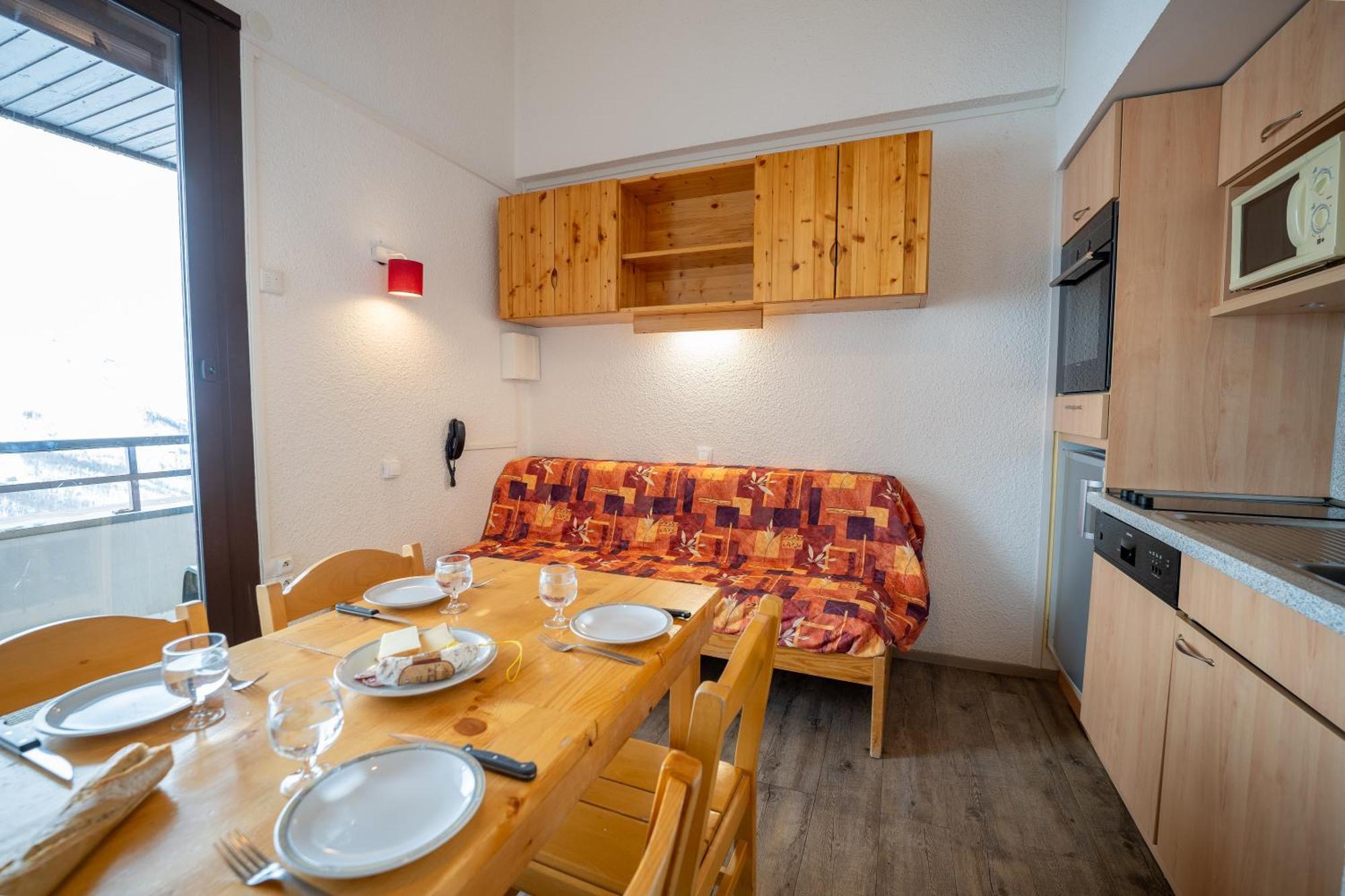 Azureva Les Menuires Aparthotel Saint-Martin-de-Belleville Kültér fotó
